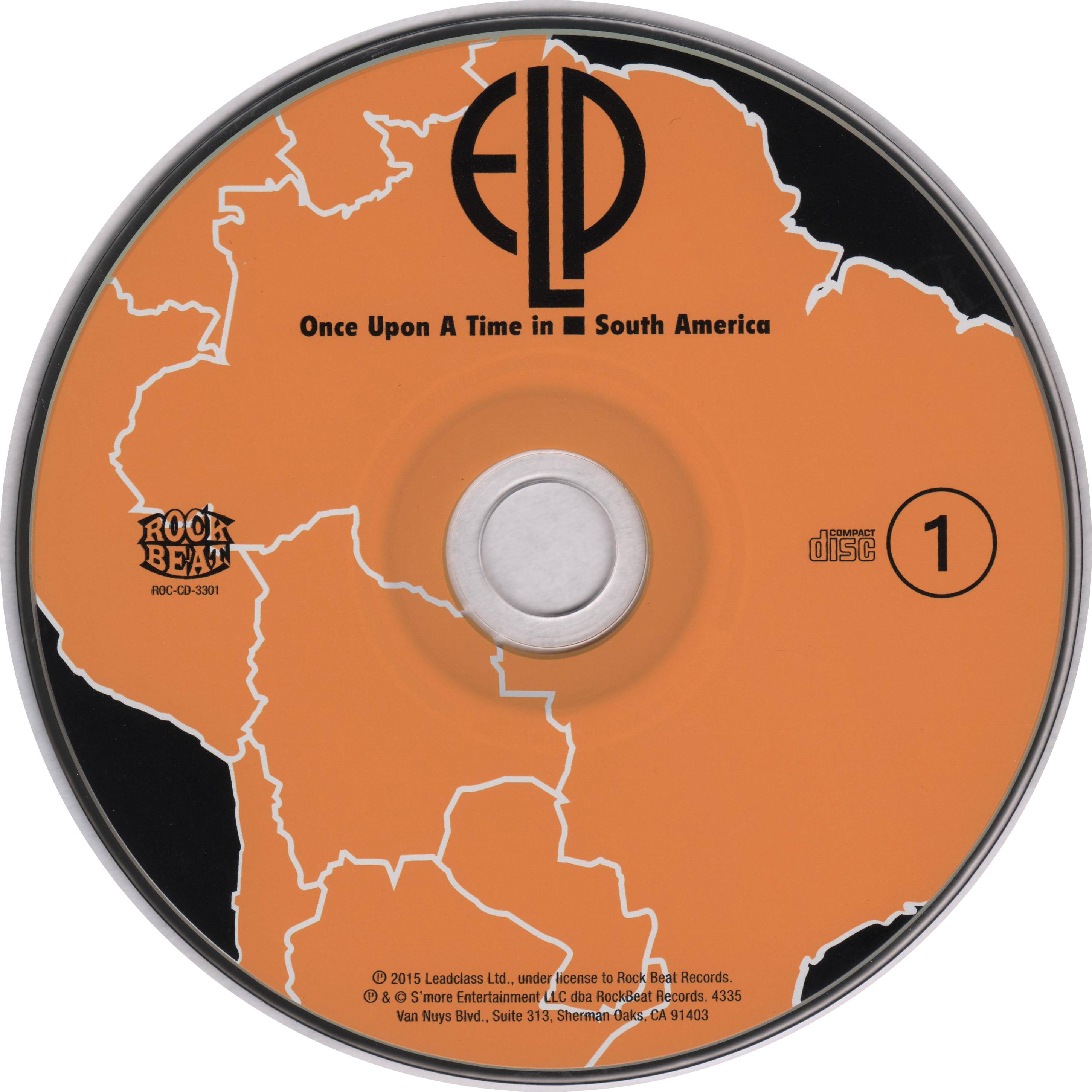 Emerson, Lake and Palmer Once Upon A Time In South America : CD1